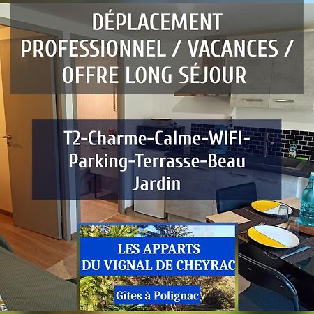Les Apparts Du Vignal De Cheyrac Polignac  외부 사진
